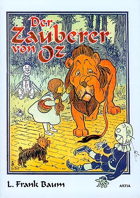 L. Frank Baum - Der Zauberer von Oz - Buch-Umschlag der Ausgabe aus dem Artia Verlag
