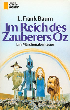 L. Frank Baum - Im Reich des Zauberers Oz - Buch-Titel der deutschen Erstausgabe von 1981